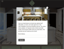 Tablet Screenshot of capozzidesigngroup.com